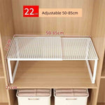 étagère rangement réglable métal noir blanc moderne vêtements salle bain chambre empilable ajustable