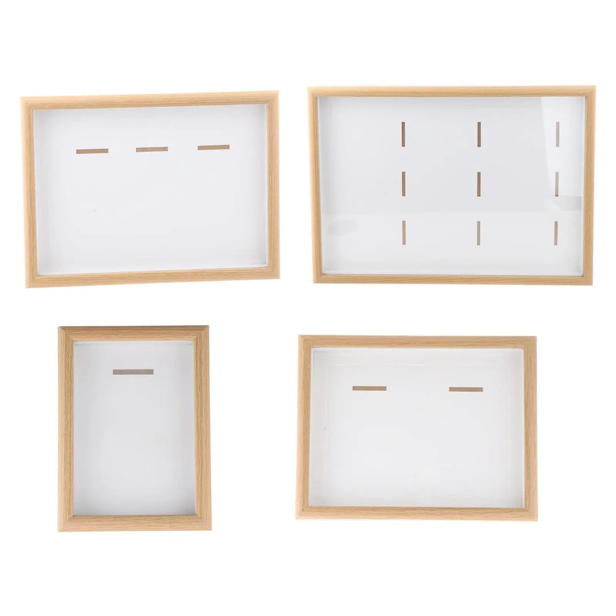cadre photo bois moderne médailles récompenses sportives décoration triathlon natation football blanc