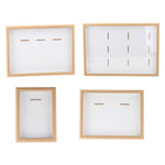 cadre photo bois moderne médailles récompenses sportives décoration triathlon natation football blanc