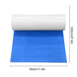 tapis antidérapant eva texturé losange noir orange bleu adhésif surf bateau camping car