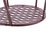Support pot de fleur métal design moderne