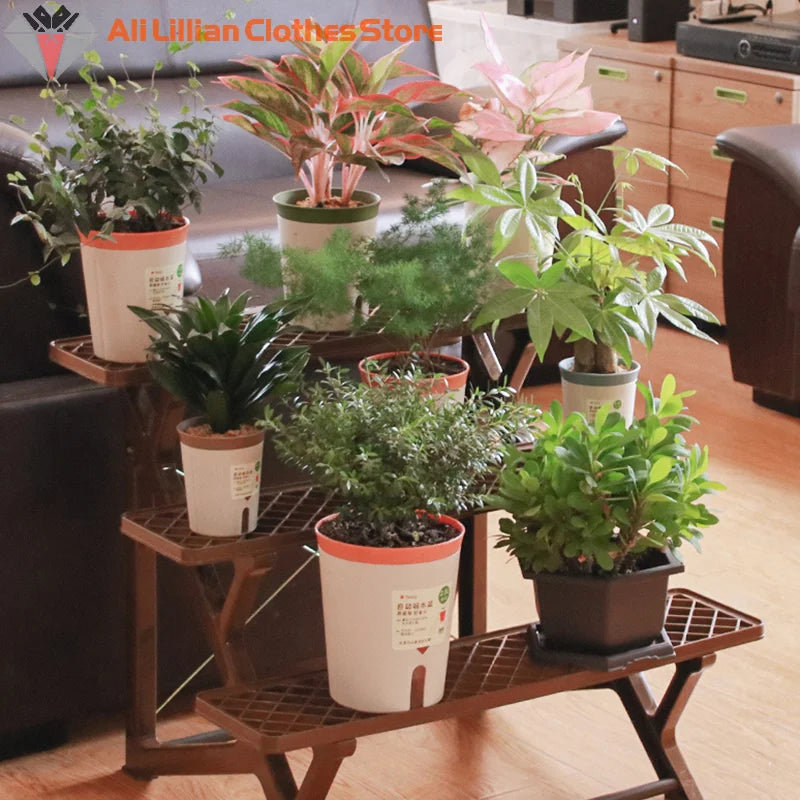 pots plante auto arrosable plastique blanc bleu orange moderne minimaliste 25l 15l