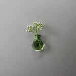 vases verre transparents modernes fleurs sèches minimaliste deco aimants réfrigérateur