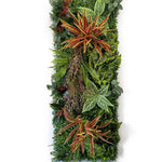 panneau végétal artificiel décoratif fleurs feuilles mur jardin extérieur maison moderne