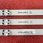 bande lumineuse led blanc bleu moderne connecteurs uf64 uhd led