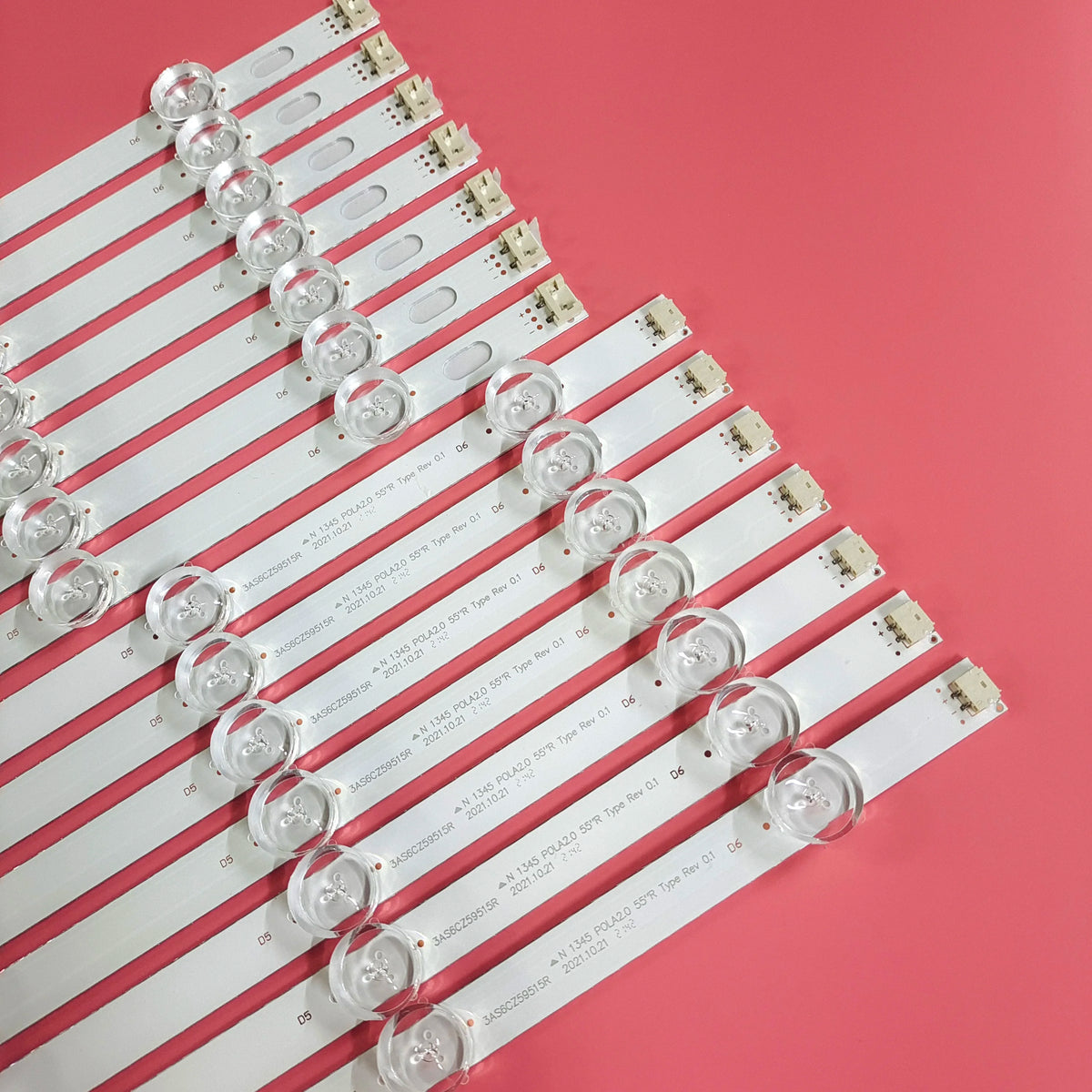 bandes rétroéclairage led blanc moderne éclairage téléviseur aluminium connecteurs fixations lumière spécialisée