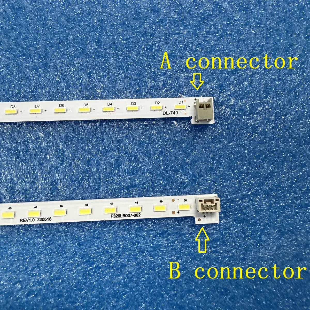 ruban led blanc moderne ligne diodes led connecteurs certifié rohs ul cem