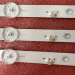bandes rétroéclairage led blancs modernes lisses connecteurs électriques tv 70mm