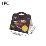 piège papillons adhésif beige bleu clair pratique économique piège insectes auto collant attrape mouches