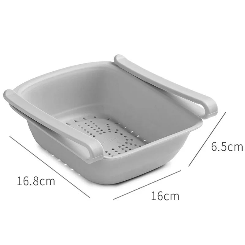 boîtes rangement réfrigérateur transparentes clips extensibles modernes pratique