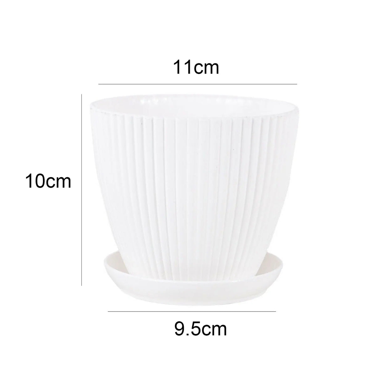 Pot fleurs moderne rayures vertes bleues blanches plateau support diverse couleurs