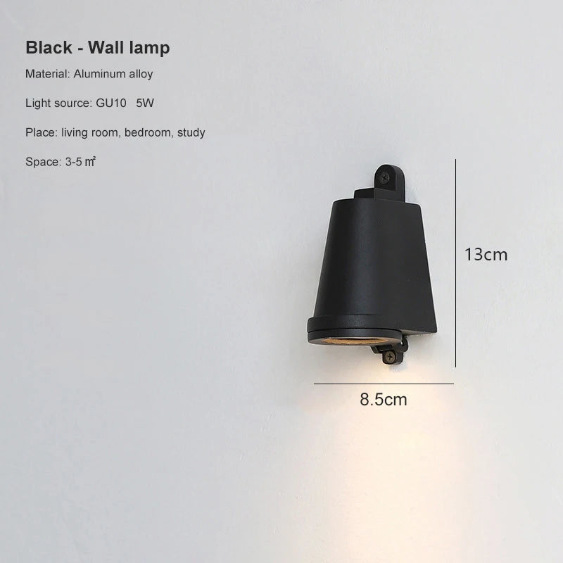 Eclairage mural moderne aluminium texturé argenté bronze extérieur 4000K 3000K led fixe