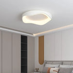plafonnier led moderne minimaliste acrylique blanc chambre salon entrée lumière