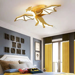 lampe dragon or moderne certification multiple led chambre enfants restaurant decoration intérieure