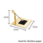 porte serviettes table cuisine métal doré argent moderne élégant distributeur mouchoirs papier décor maison