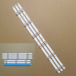 ruban lumineux led blanc bleu moderne clips transparents fixations connecteurs