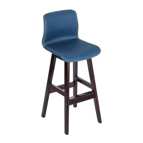 tabouret bar moderne simili cuir noir vert marron gris maison reception commercial