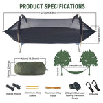 hamac jaune moderne sac rangement crochet anti pluie imperméable solo camping