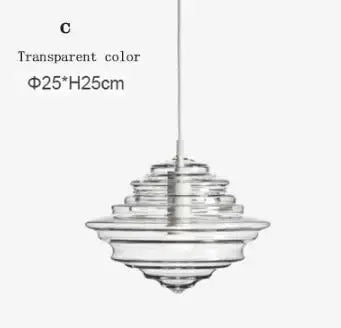 suspension lumineuse moderne verre transparent conique ampoules led blanc doré chambre salon