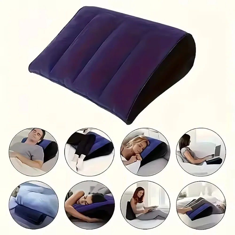 coussin gonflable violet confortable valve sac transport 45x36x18cm erotique echangiste erotique jeux echangisme erotique