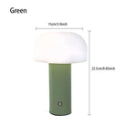 lampe table moderne rechargeable led 5v blanc orange vert noir touch switch bas haut
