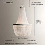 lustre classique cristal transparent doré rangs haute qualité autonome certification sécurité