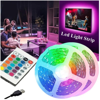 Guirlande lumineuse LED multicolore 2m avec télécommande