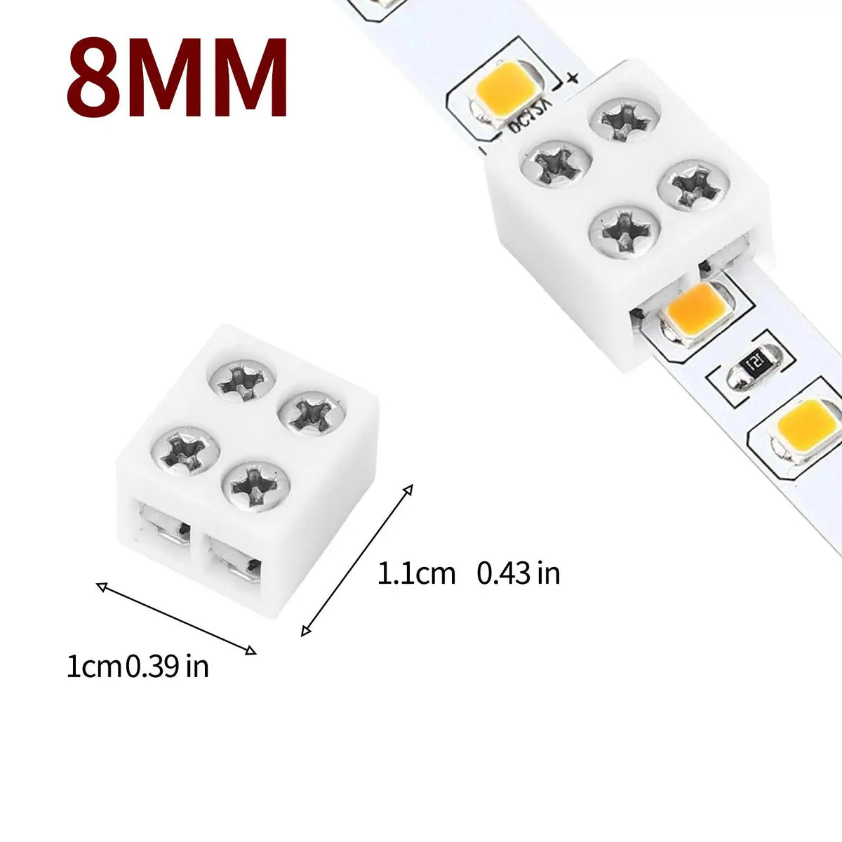 ruban led blanc moderne facile sécurité électrique points lumineux usage domestique bricolage