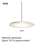 lampe suspendue moderne blanc noir led 2000lm 15m² éclairage salon chambre