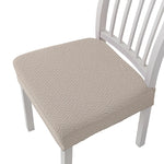 coussin chaise moderne tissé carreaux noir gris vert beige élasthanne polyester lavable adhésif protection