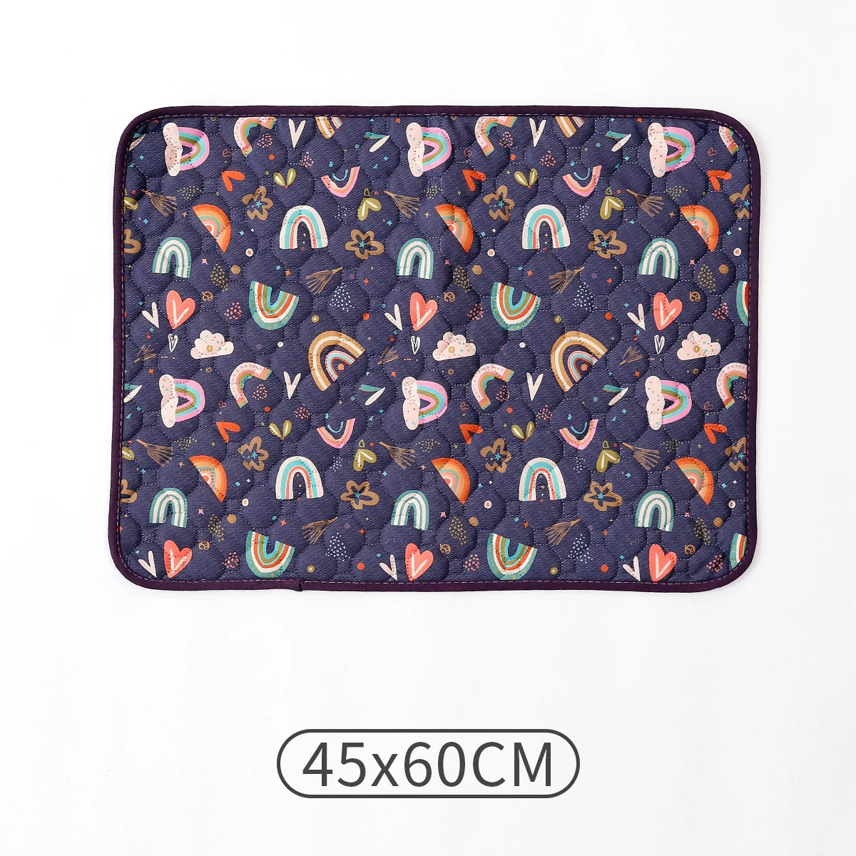 tapis animal grès beige ours marron texture quadrillée moderne doux absorbant