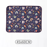 tapis animal grès beige ours marron texture quadrillée moderne doux absorbant