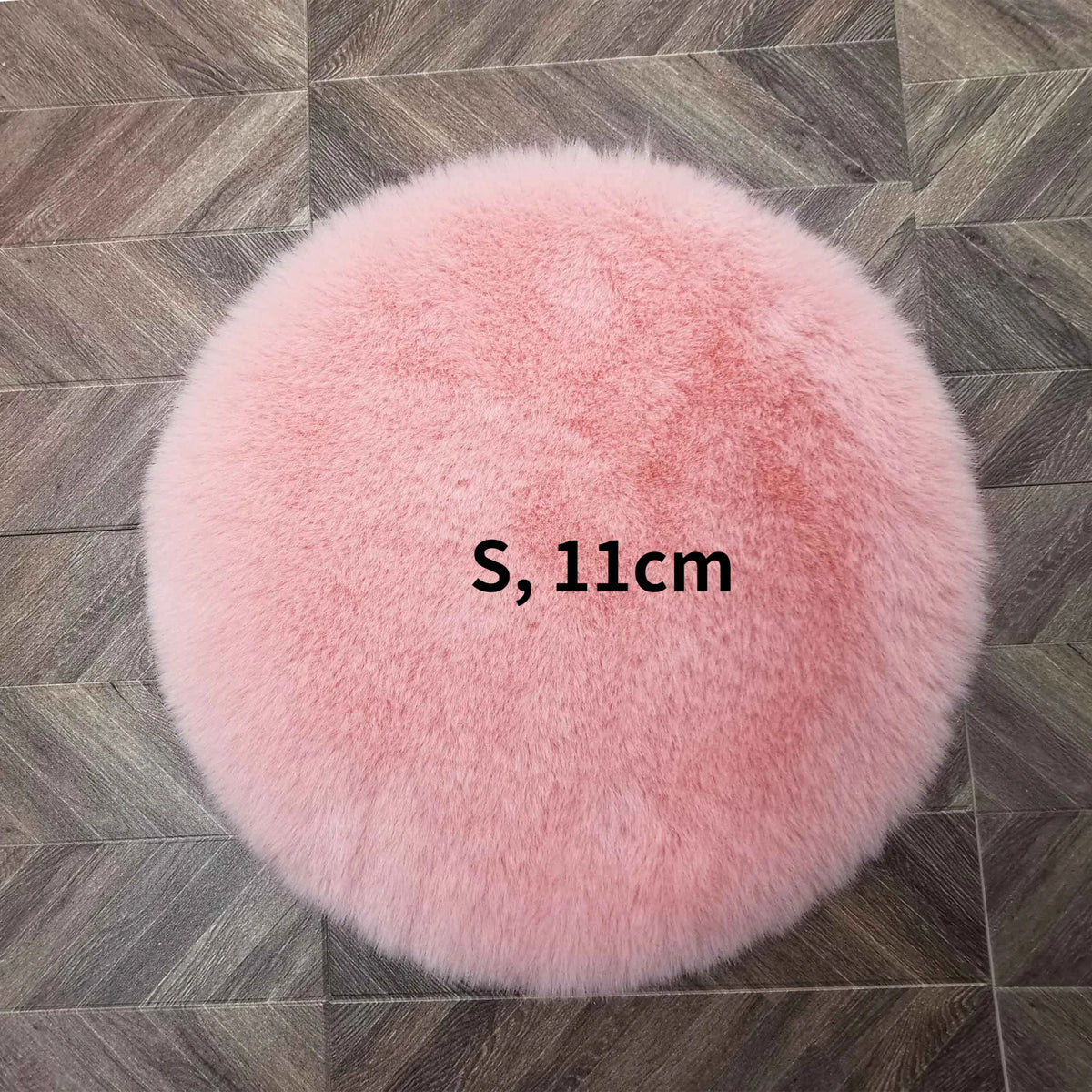 coussins décoratifs fourrure animaux rose clair blanc moderne doux lapin chat nuage