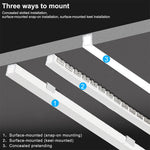 Lot de 10 profilés aluminium LED