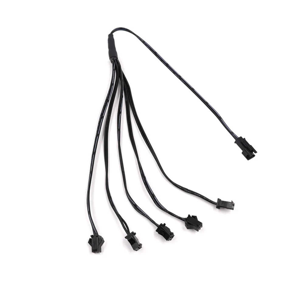 câbles électrique répartiteur 12v splitter clips boitier controle accessoire éclairage néon moderne