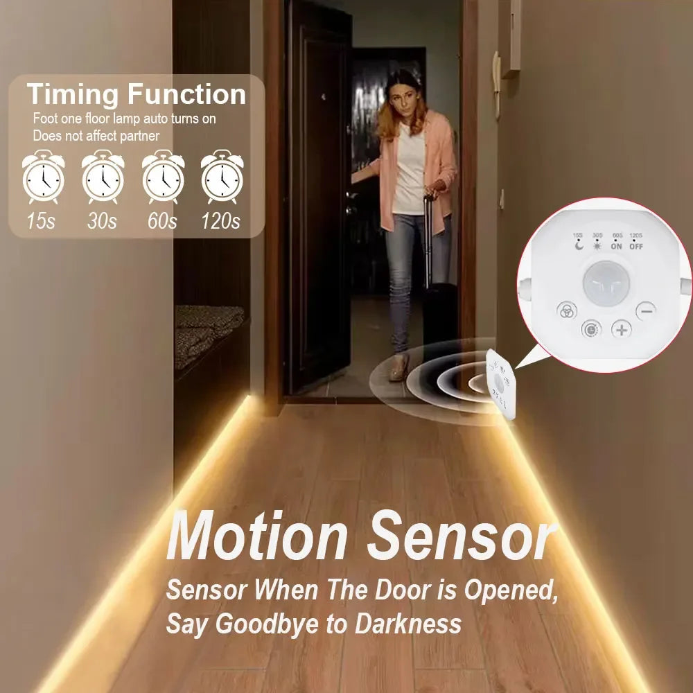 ruban led adhésif blanc moderne contrôleur tactile câble usb temporisationintérieur salon blanc chaud