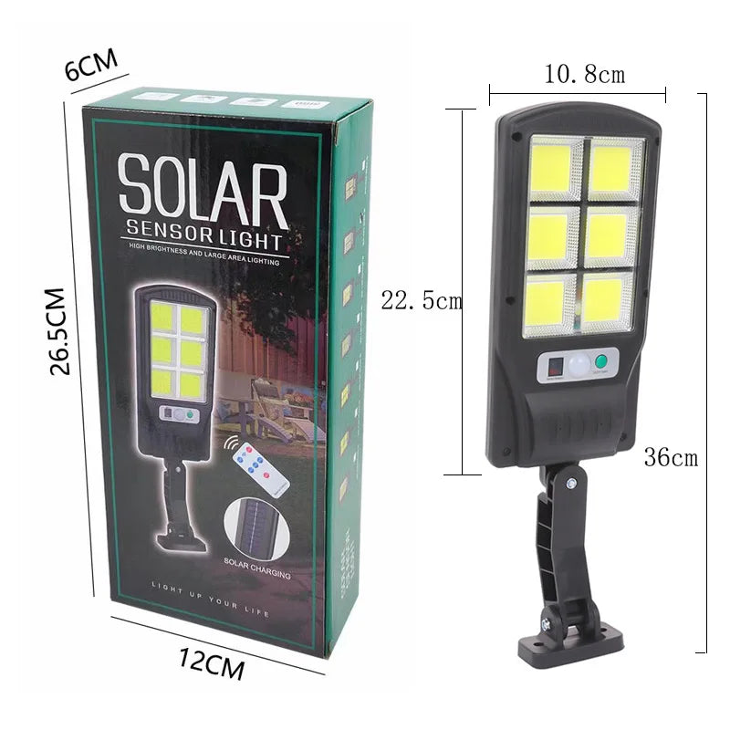 lampe solaire extérieure moderne noire led bras articulé capteur mouvement