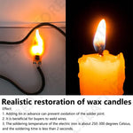 ampoule led flamme édison décoration anniversaire fête câble usb 5v orange jaune noire