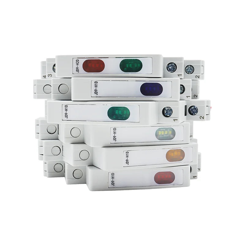 interrupteur électrique moderne blanc rouge flux lumineux faible tension 220v alternatif