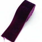 ruban velours uni élégant 18 couleurs opaques décoration mariage bricolage yards polyester