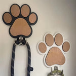 porte cordon patte animal bois moderne cordon noir motifs