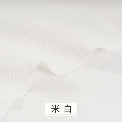 tissu coton gaze double couche respirant bébé serviette bain couture bricolage doux