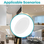 spots led downlight blanc moderne encastrables 220v 5w 10w 15w 20w 25w led haute