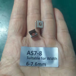 clips métalliques argentés industriels fixations support bandes led acier inoxydable certifications rohs