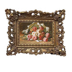 cadres photo relief résine ancien européen rétro shabby chic décor mural tableaux vintage ornements