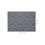 papier peint adhésif pierre texture classique gris noir décoration intérieure miniature mur sol autoadhésif