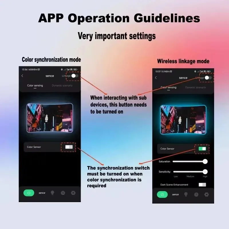 bande led rgbic 5m couleur noire télécommande application synchronisation moderne clips