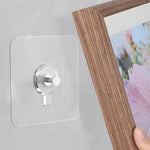 porte serviettes adhésif transparent moderne sans motif utilisation multiple sans perçage cuisine salle bain