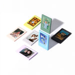 cadre photo minimaliste moderne jaune noir vert gris bleu clair rose violet posable photos