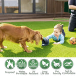 tapis herbe artificielle chiens moderne vert réutilisable extérieur jardin patio